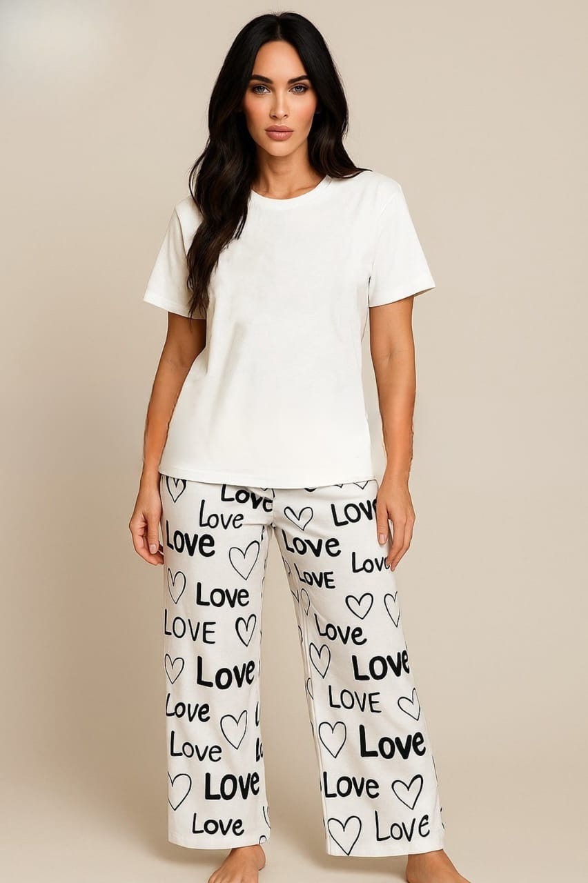 White White Loungewear - Zama Fashion