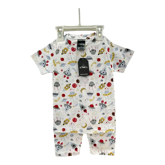White Printed Summer Half Sleeve Shirt& Trouser. Zama Fashion