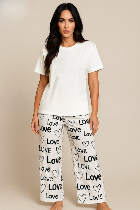 White White Loungewear - Zama Fashion